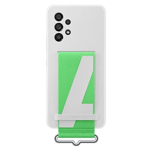 Kup Etui Samsung Galaxy A53 5G EF-GA536TW bílý/white Silicone Cover Strap - SMG644WHT - {ean13} - Sklep Home Screen