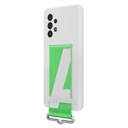 Kup Etui Samsung Galaxy A53 5G EF-GA536TW bílý/white Silicone Cover Strap - SMG644WHT - {ean13} - Sklep Home Screen
