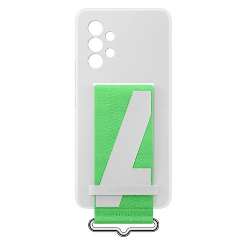Kup Etui Samsung Galaxy A53 5G EF-GA536TW bílý/white Silicone Cover Strap - SMG644WHT - {ean13} - Sklep Home Screen