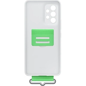 Kup Etui Samsung Galaxy A53 5G EF-GA536TW bílý/white Silicone Cover Strap - SMG644WHT - {ean13} - Sklep Home Screen