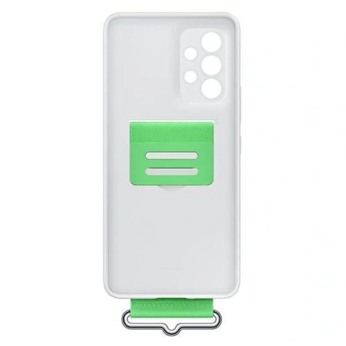 Kup Etui Samsung Galaxy A53 5G EF-GA536TW bílý/white Silicone Cover Strap - SMG644WHT - {ean13} - Sklep Home Screen
