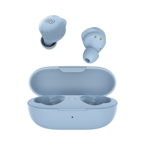 Buy Earphones TWS QCY T17 (Light blue) - QCY035BLU - {ean13} - Home Screen Store Europe