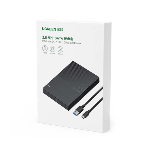 Kup Carcasa externă pentru hard disk/SSD de 2,5" UGREEN CM471, USB-A 3.2 Gen 1 5Gbps (neagră) - UGR1211BLK - {ean13} - Sklep Home Screen