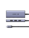 Kup Adapter 4w1 UGREEN CM500 Hub USB-C mit 3x USB 3.0 + HDMI2.1 8K (grau) - UGR1213GRY - {ean13} - Sklep Home Screen