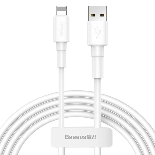 Kup Cablul USB Lightning Baseus Mini 2.4A 1m (alb) - BSU3121WHT - {ean13} - Sklep Home Screen