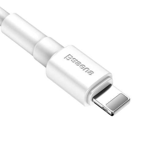 Kup Cablul USB Lightning Baseus Mini 2.4A 1m (alb) - BSU3121WHT - {ean13} - Sklep Home Screen