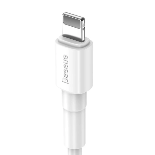 Kup Cablul USB Lightning Baseus Mini 2.4A 1m (alb) - BSU3121WHT - {ean13} - Sklep Home Screen