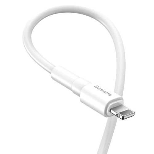 Kup Cablul USB Lightning Baseus Mini 2.4A 1m (alb) - BSU3121WHT - {ean13} - Sklep Home Screen