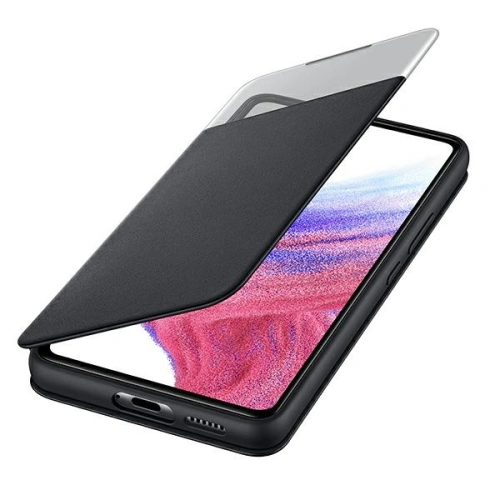 Kup Etui Samsung Galaxy A53 5G EF-EA536PB negru/black S View Wallet Cover - SMG645BLK - {ean13} - Sklep Home Screen