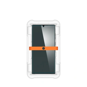 Kup Gehärtetes Glas mit UV-Kleber Spigen Glas.TR Platinum Samsung Galaxy S22 Ultra - SPN2164 - {ean13} - Sklep Home Screen