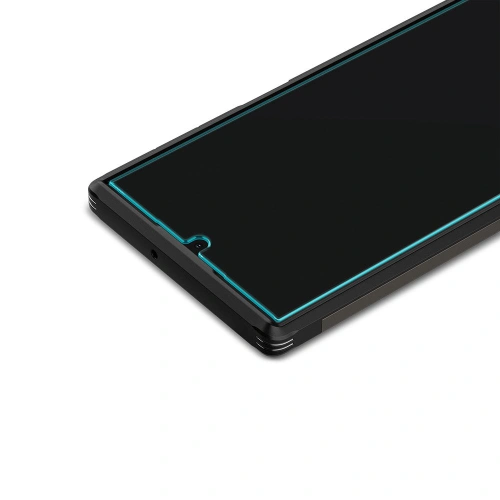 Kup Szkło hartowane z klejem UV Spigen Glas.TR Platinum Samsung Galaxy S22 Ultra - SPN2164 - {ean13} - Sklep Home Screen