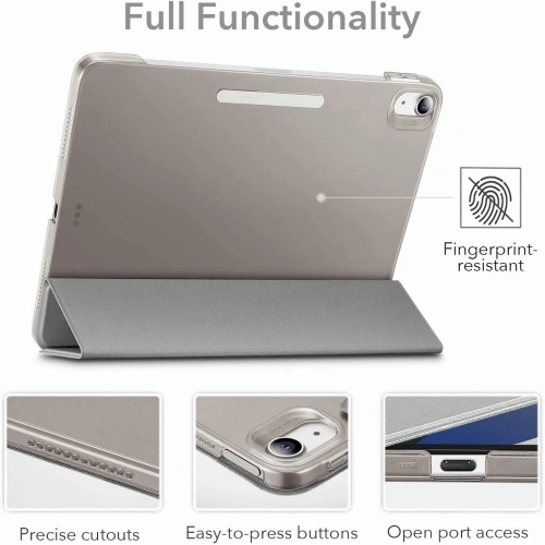 Kup Etui ESR Ascend Trifold Apple iPad Air 10.9 2020/2022 (4. a 5. generace) / iPad Air 11 2024 (6. generace) Silver Grey - ESR473SLVGRY - {ean13} - Sklep Home Screen