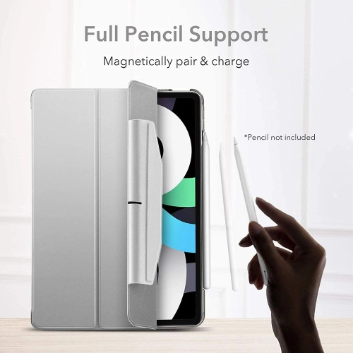 Kup Etui ESR Ascend Trifold Apple iPad Air 10.9 2020/2022 (4. a 5. generace) / iPad Air 11 2024 (6. generace) Silver Grey - ESR473SLVGRY - {ean13} - Sklep Home Screen