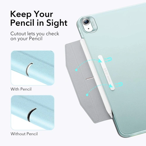 Kup Etui ESR Ascend Trifold Apple iPad Air 10.9 2020/2022 (4. a 5. generace) / iPad Air 11 2024 (6. generace) Sky Blue - ESR474SKYBLU - {ean13} - Sklep Home Screen