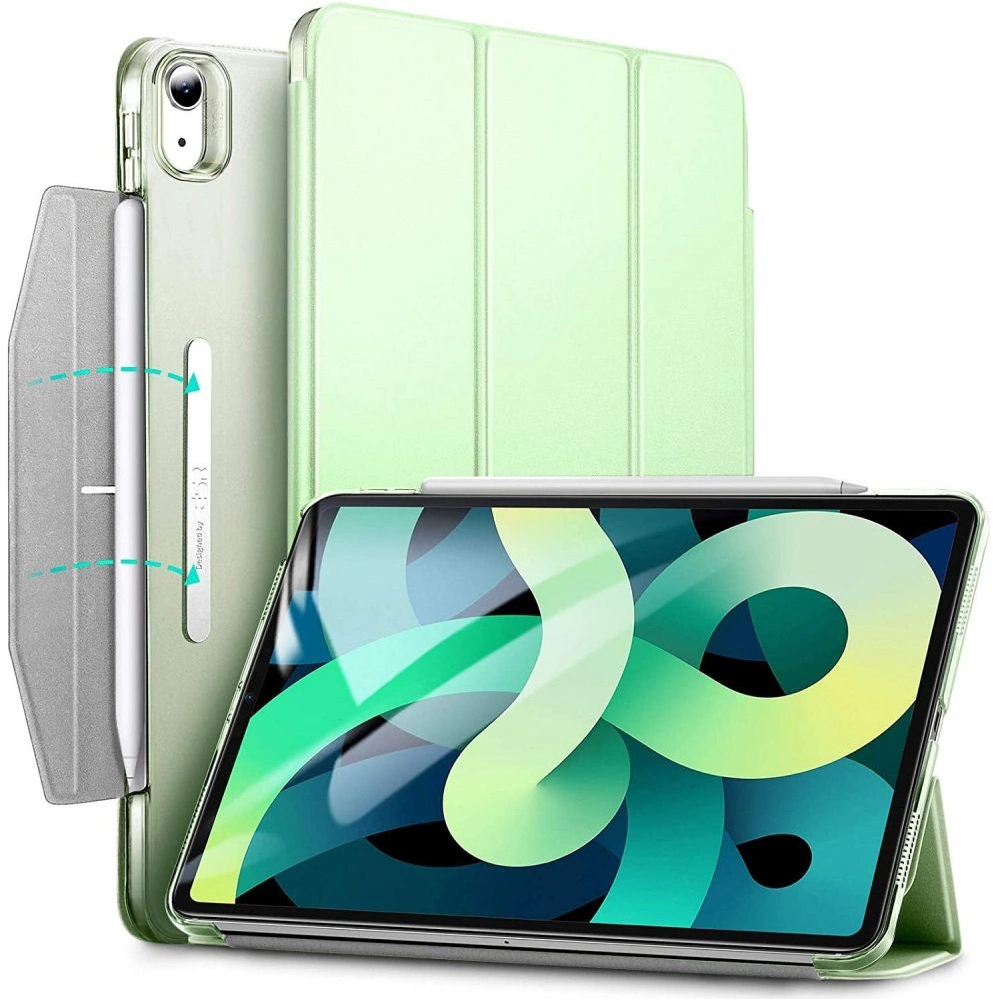 Etui ESR Ascend Trifold Apple iPad Air 10.9 2020/2022 (4. i 5. generacji) / iPad Air 11 2024 (6. generacji) Mint Green