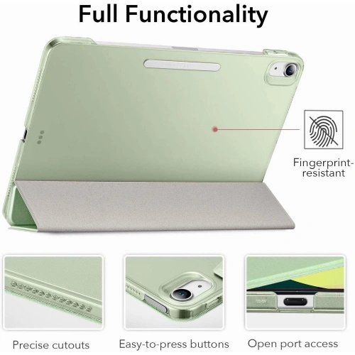Kup Etui ESR Ascend Trifold Apple iPad Air 10.9 2020/2022 (4. és 5. generáció) / iPad Air 11 2024 (6. generáció) Menta Zöld - ESR475MNTGRN - {ean13} - Sklep Home Screen