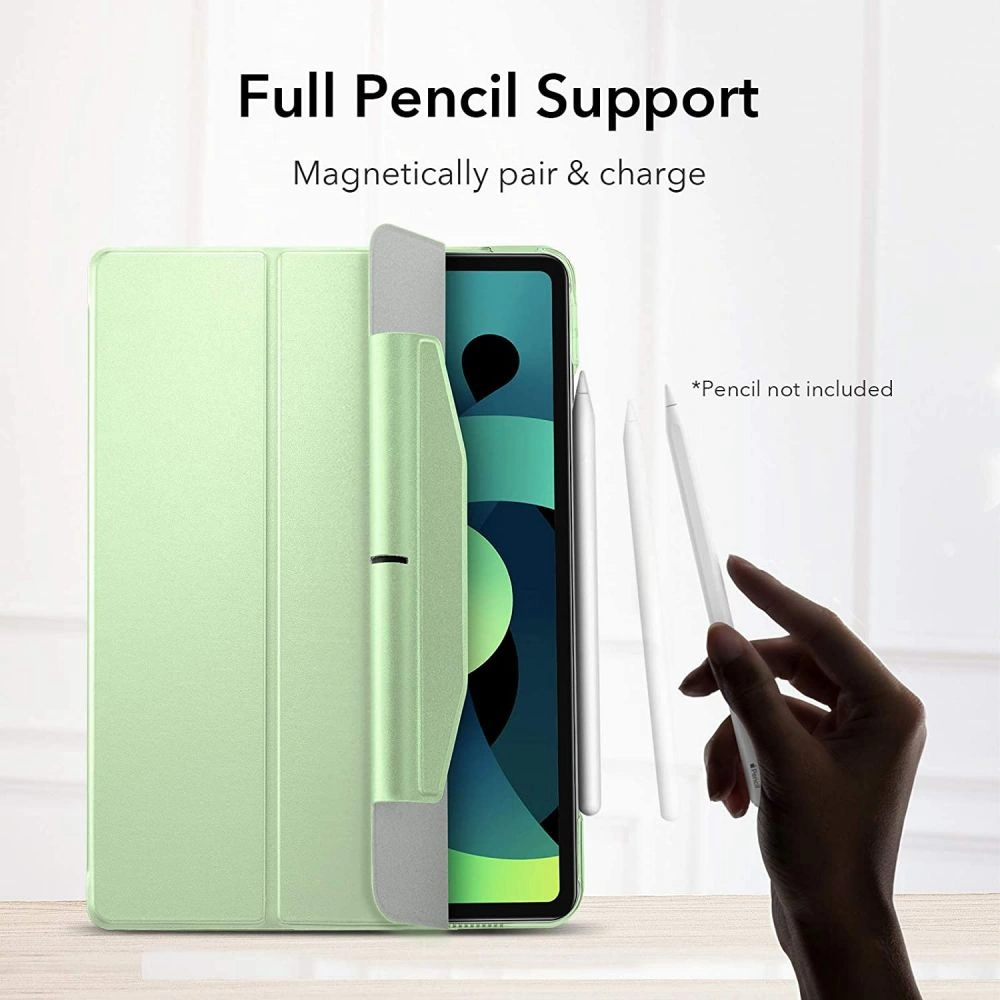 Etui ESR Ascend Trifold Apple iPad Air 10.9 2020/2022 (4. i 5. generacji) / iPad Air 11 2024 (6. generacji) Mint Green