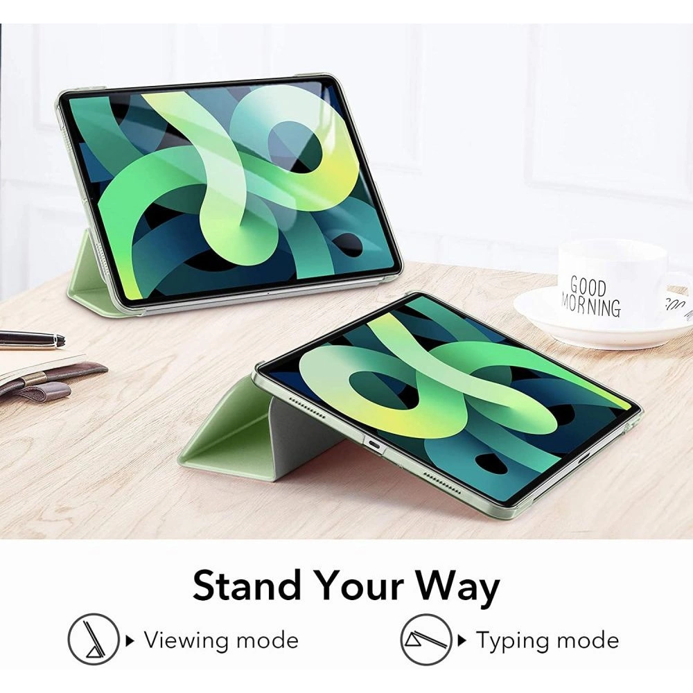 Etui ESR Ascend Trifold Apple iPad Air 10.9 2020/2022 (4. i 5. generacji) / iPad Air 11 2024 (6. generacji) Mint Green