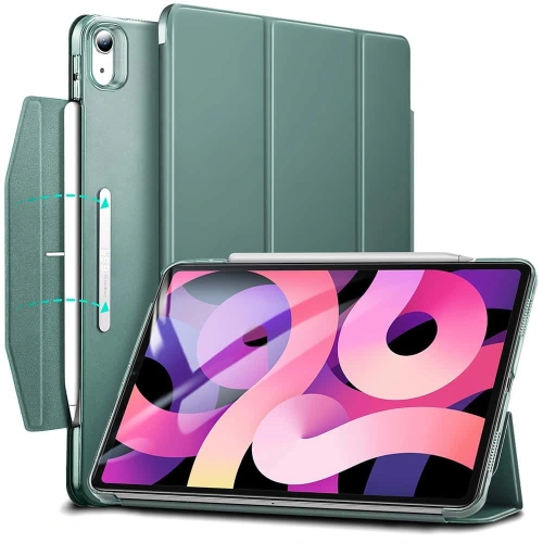 Kup Etui ESR Ascend Trifold Apple iPad Air 10.9 2020/2022 (4. i 5. generacji) / iPad Air 11 2024 (6. generacji) Forest Green - ESR476FORGRN - {ean13} - Sklep Home Screen