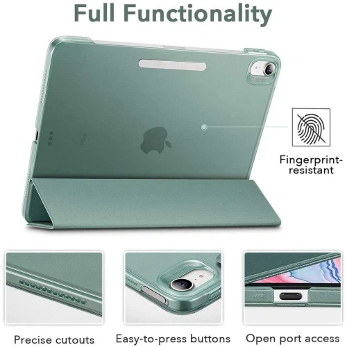 Kup Etui ESR Ascend Trifold Apple iPad Air 10.9 2020/2022 (4. i 5. generacji) / iPad Air 11 2024 (6. generacji) Forest Green - ESR476FORGRN - {ean13} - Sklep Home Screen