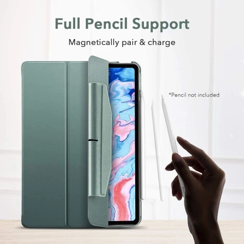 Kup Etui ESR Ascend Trifold Apple iPad Air 10.9 2020/2022 (4. i 5. generacji) / iPad Air 11 2024 (6. generacji) Forest Green - ESR476FORGRN - {ean13} - Sklep Home Screen