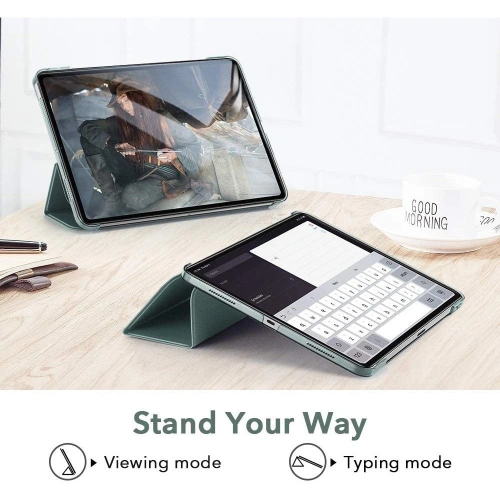 Kup Etui ESR Ascend Trifold Apple iPad Air 10.9 2020/2022 (4. i 5. generacji) / iPad Air 11 2024 (6. generacji) Forest Green - ESR476FORGRN - {ean13} - Sklep Home Screen