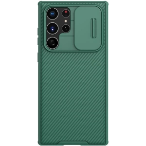 Kup Case Nillkin Camshield Pro Samsung Galaxy S22 Ultra Tiefgrün - NLK325GRN - {ean13} - Sklep Home Screen