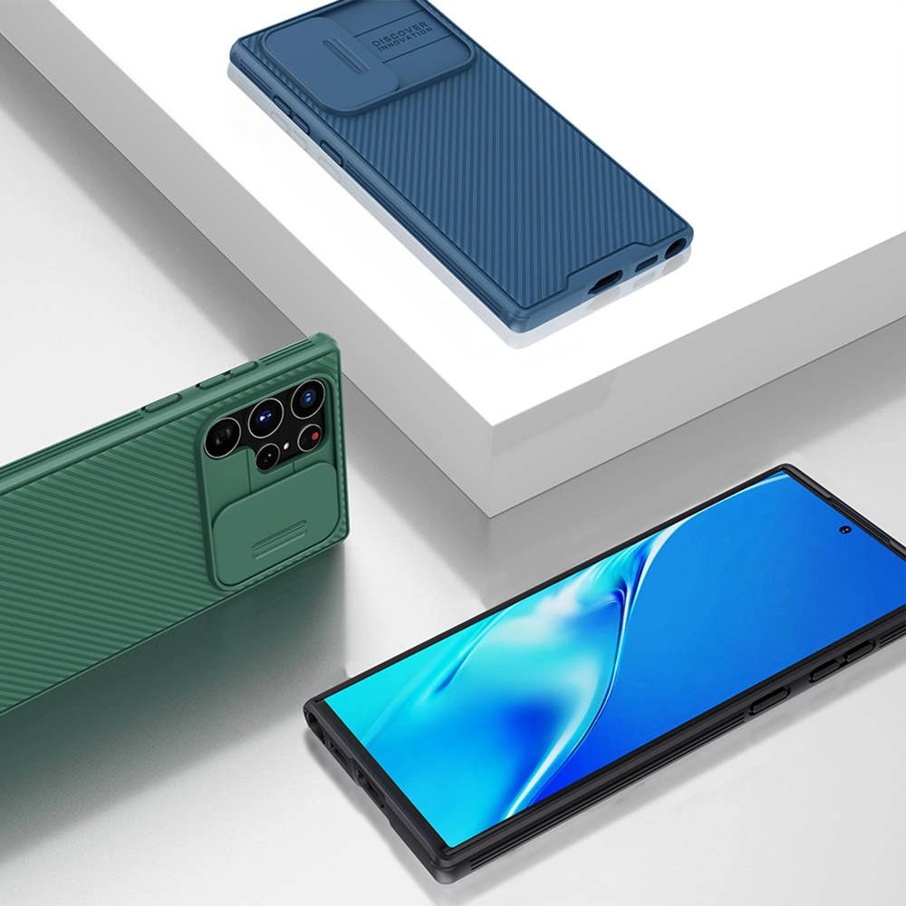 Etui Nillkin Camshield Pro Samsung Galaxy S22 Ultra Deep Green