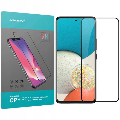 Kup Gehärtetes Glas Nillkin Amazing CP+ PRO Samsung Galaxy A53 5G Schwarz - NLK342BLK - {ean13} - Sklep Home Screen