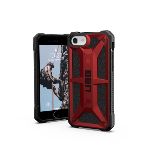 Kup Case UAG Urban Armor Gear Monarch Apple iPhone SE 2022/SE 2020/8/7 (rote) - UAG945RED - {ean13} - Sklep Home Screen
