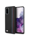 Case BMW BMHCS67SIVTBK Samsung Galaxy S20+ Plus schwarz/schwarz Silikon Streifen M Collection