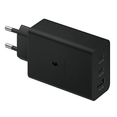Kup Încărcătorul de rețea Samsung EP-T6530NB PD 65W 3in1 2xUSB-C 1xUSB-A negru/black - SMG646BLK - {ean13} - Sklep Home Screen