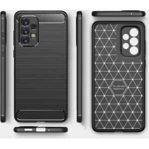 Etui Tech-Protect TPUCarbon Samsung Galaxy A33 5G Černá