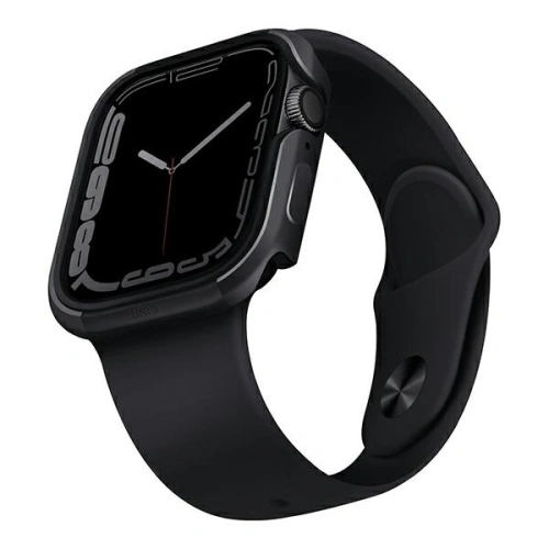 Kup Etui UNIQ Valencia Apple Watch 4/5/6/7/SE 40/41mm grafitový/graphite - UNIQ592GPH - {ean13} - Sklep Home Screen