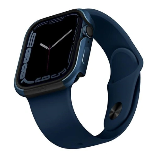 Kup Etui UNIQ Valencia Apple Watch 4/5/6/7/SE 40/41mm modrý/kobaltově modrý - UNIQ593COB - {ean13} - Sklep Home Screen
