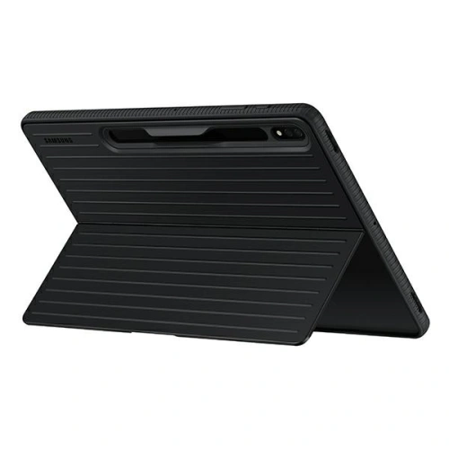 Buy Samsung Galaxy Tab S8+ Plus 12.4 EF-RX800CB black Protective Standing Cover - SMG649BLK - {ean13} - Home Screen Store Europe