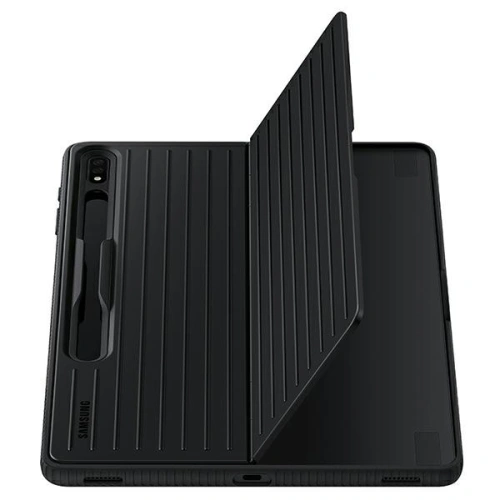 Buy Samsung Galaxy Tab S8+ Plus 12.4 EF-RX800CB black Protective Standing Cover - SMG649BLK - {ean13} - Home Screen Store Europe