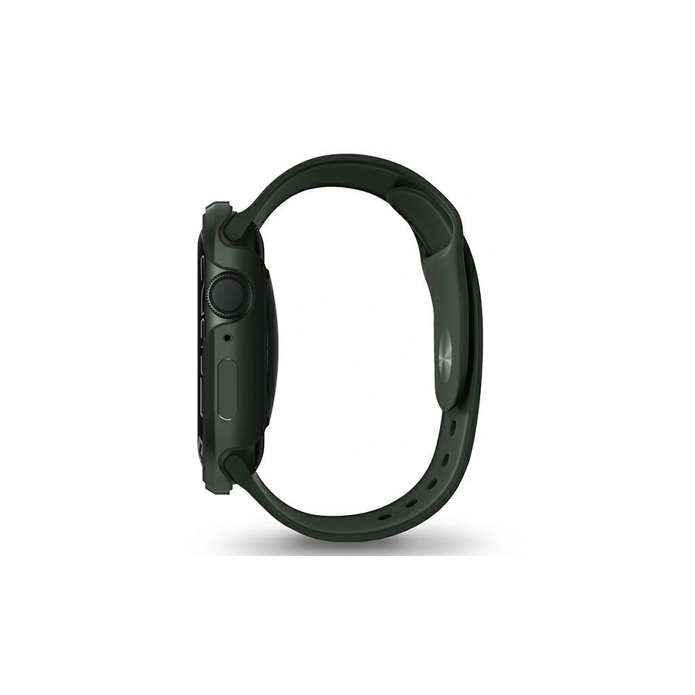 Etui UNIQ Valencia Apple Watch 4/5/6/7/SE 44/45mm zielony/green