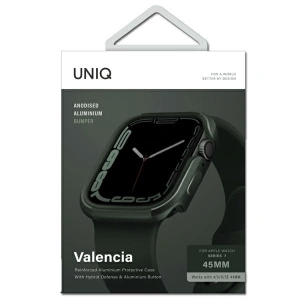 Kup Etui UNIQ Valencia Apple Watch 4/5/6/7/SE 44/45mm zielony/green - UNIQ598GRN - {ean13} - Sklep Home Screen
