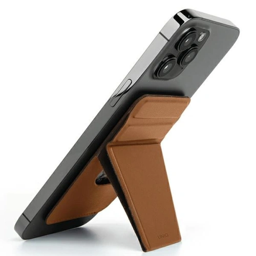 Buy UNIQ Lyft magnetic stand and card holder brown - UNIQ601BR - {ean13} - Home Screen Store Europe