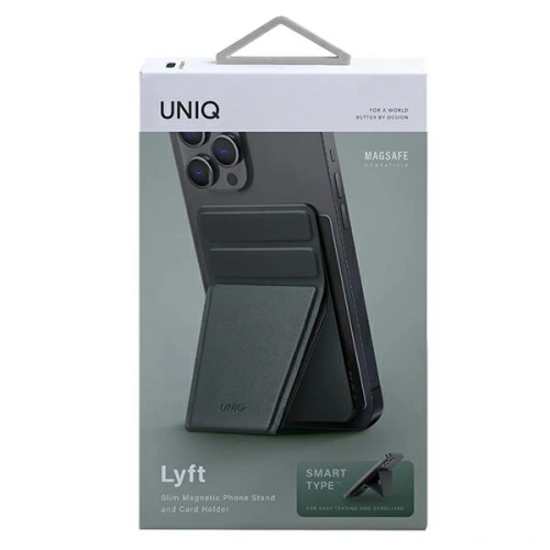Kup Mágneses alap és kártyatartó UNIQ Lyft zöld/green - UNIQ602GRN - {ean13} - Sklep Home Screen
