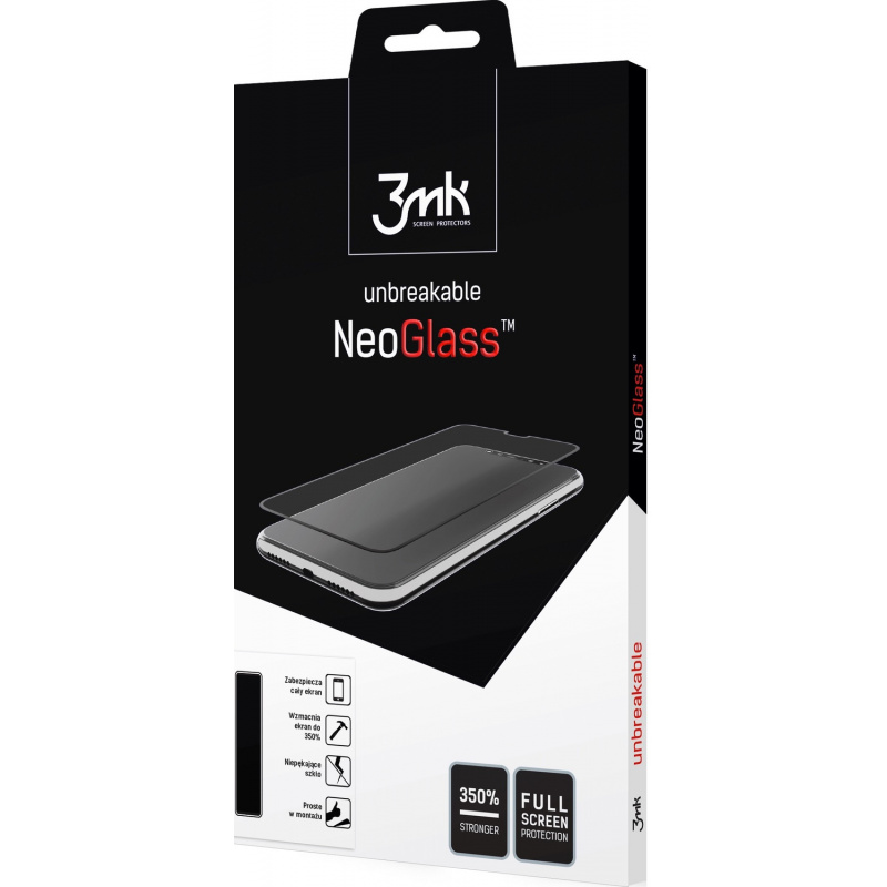 Szkło ochronne 3MK NeoGlass Samsung Galaxy A73 5G czarne
