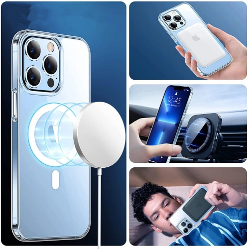 Kup Etui Tech-Protect Magmat MagSafe Apple iPhone 13 Pro Max Clear - THP891CL - {ean13} - Sklep Home Screen