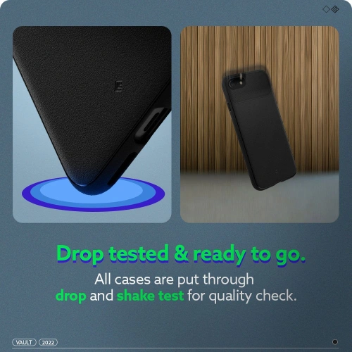 Kup Case Caseology Vault Apple iPhone SE 2022/SE 2020/8/7 Matt Schwarz - CSL053BLK - {ean13} - Sklep Home Screen