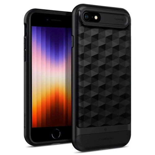 Kup Etui Caseology Parallax Apple iPhone SE 2022/SE 2020/8/7 matně černé - CSL054BLK - {ean13} - Sklep Home Screen