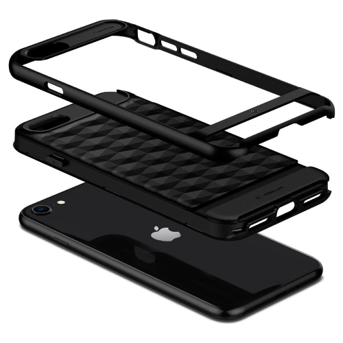 Kup Case Caseology Parallax Apple iPhone SE 2022/SE 2020/8/7 Matt Schwarz - CSL054BLK - {ean13} - Sklep Home Screen