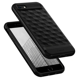 Kup Etui Caseology Parallax Apple iPhone SE 2022/SE 2020/8/7 Matte Black - CSL054BLK - {ean13} - Sklep Home Screen