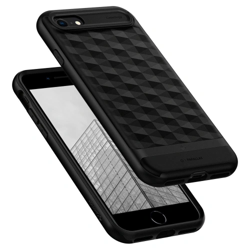 Kup Case Caseology Parallax Apple iPhone SE 2022/SE 2020/8/7 Matt Schwarz - CSL054BLK - {ean13} - Sklep Home Screen