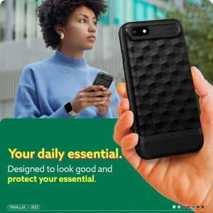 Kup Case Caseology Parallax Apple iPhone SE 2022/SE 2020/8/7 Matt Schwarz - CSL054BLK - {ean13} - Sklep Home Screen