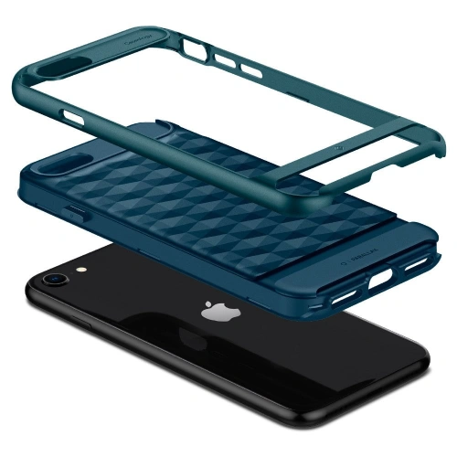 Kup Etui Caseology Parallax Apple iPhone SE 2022/SE 2020/8/7 Aqua Green - CSL055AQUGRN - {ean13} - Sklep Home Screen
